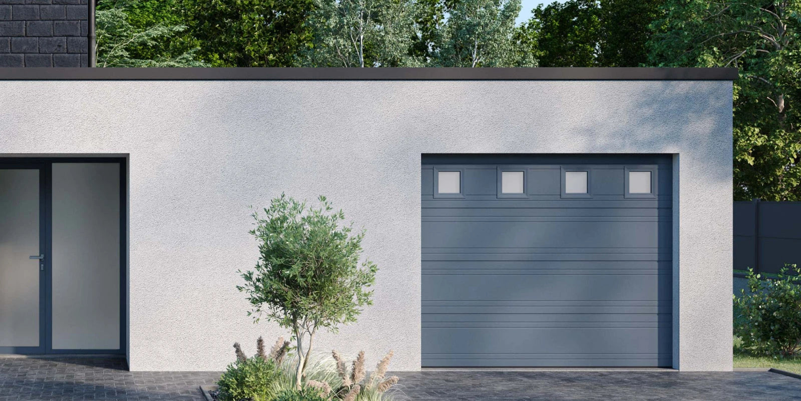 Porte de garage premium en Isère Savoie