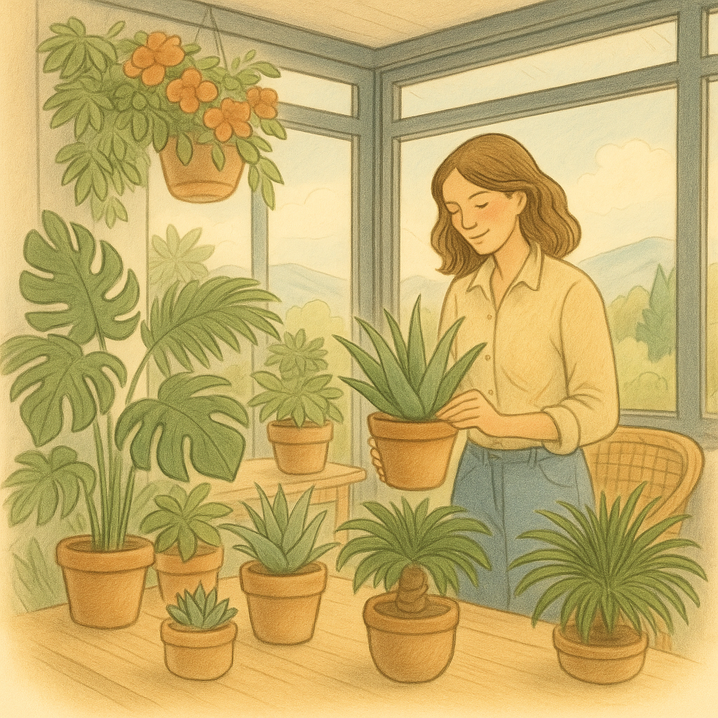 Quels choix de plantes pour sa véranda dans les alpes ? 
