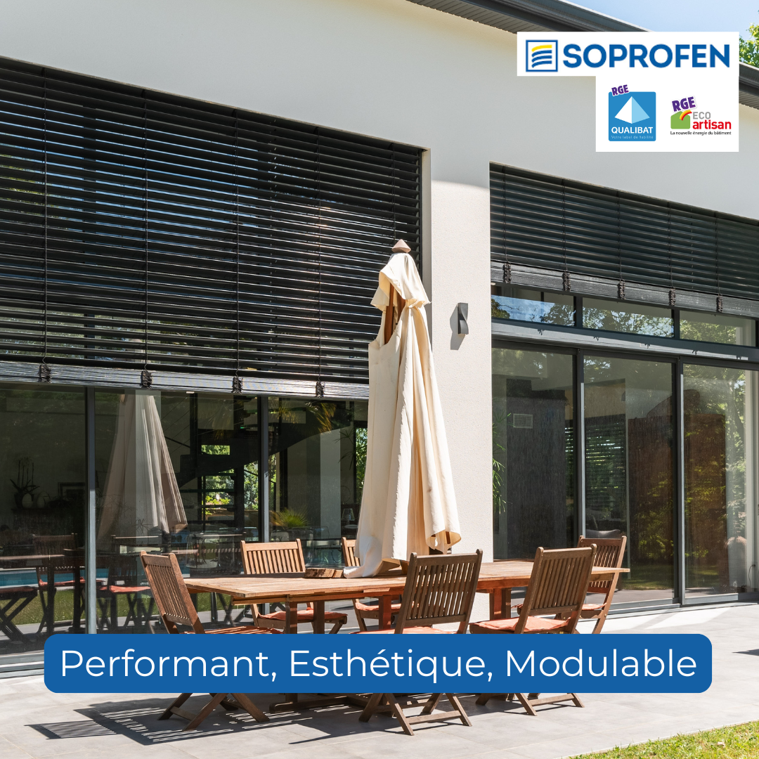 BSO- Brise soleil orientable Soprofen