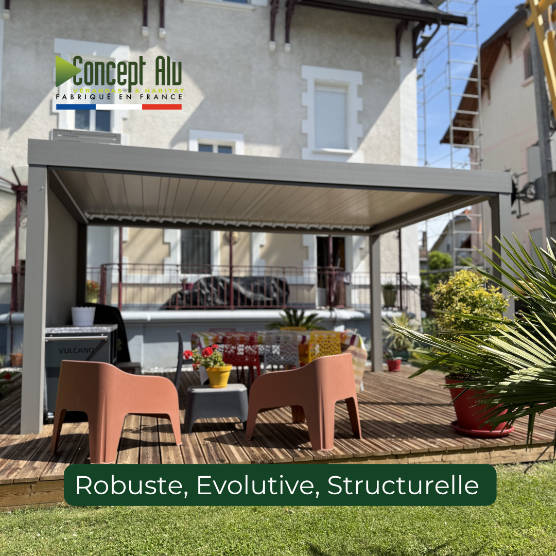 Pergola autoportante édition limitée 3500x5010