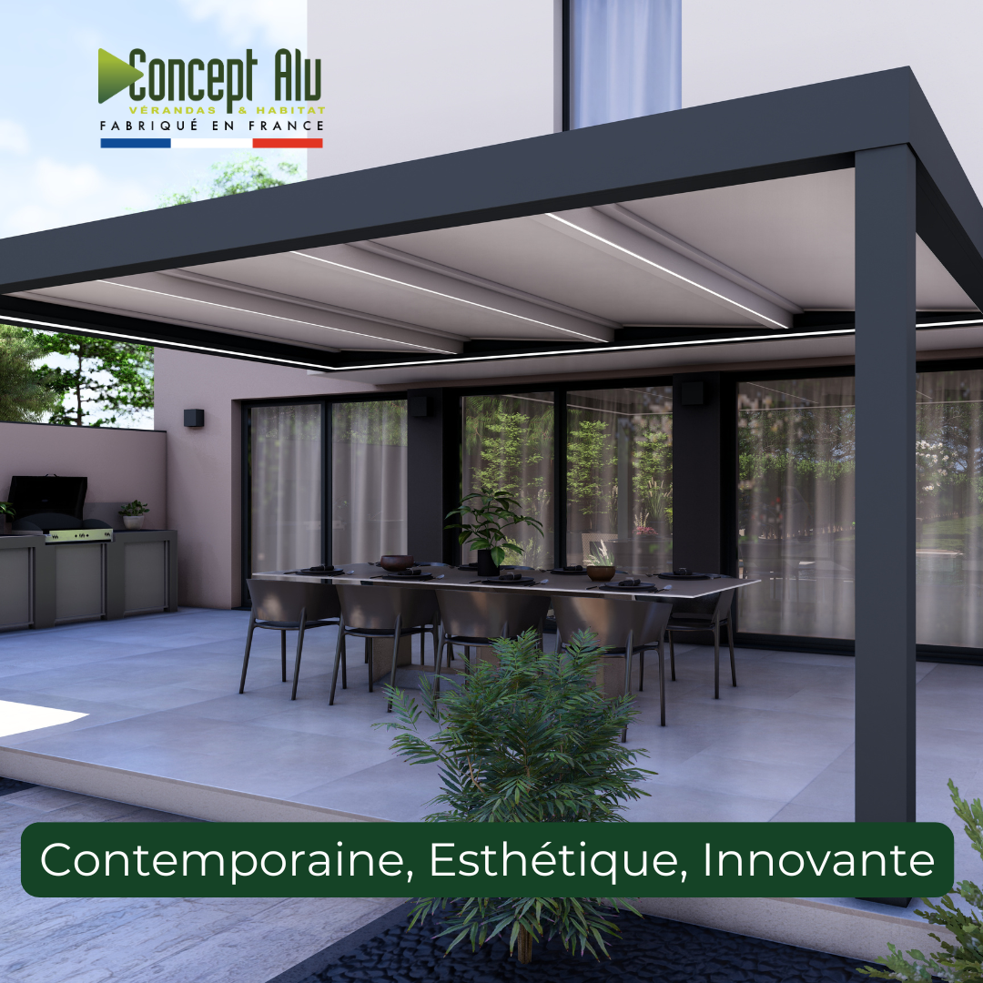 Pergola Toiture plate