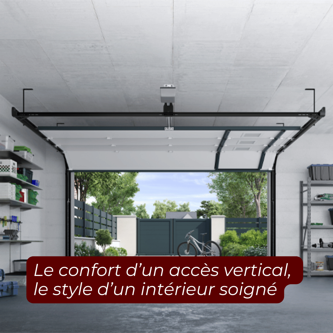 Porte de garage moderne et resistante en Savoie