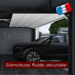 Porte de garage moderne et resistante en Savoie